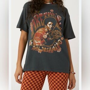 Daydreamer LA Aretha Franklin Daydreaming Weekend Tee Size Large